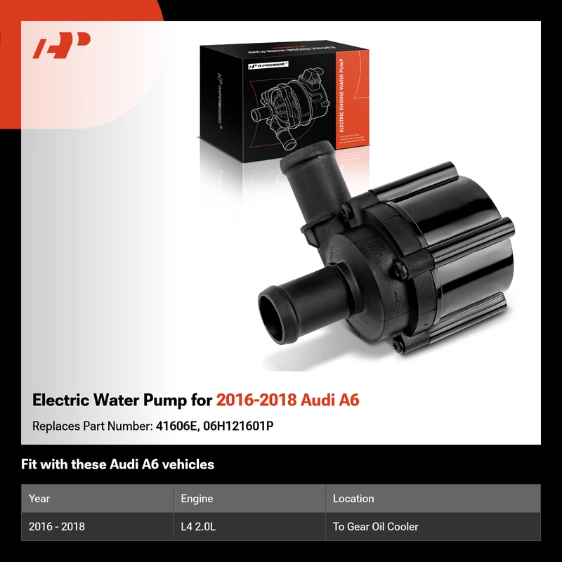 Electric Water Pump for 2016-2018 Audi A6