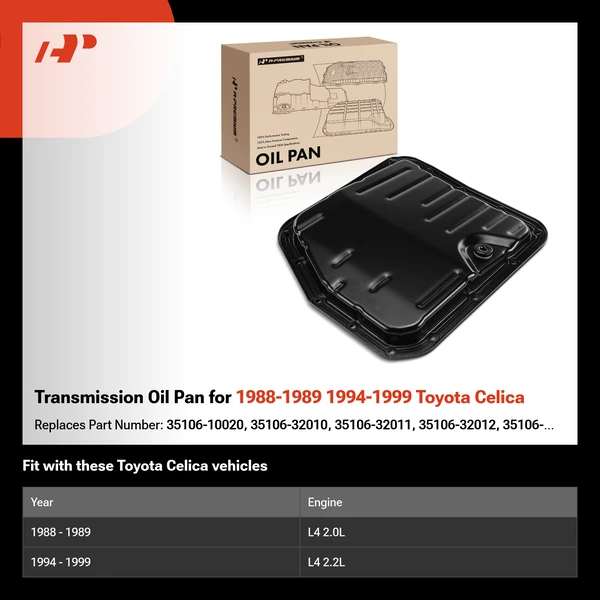 Transmission Oil Pan for 1988-1989 1994-1999 Toyota Celica
