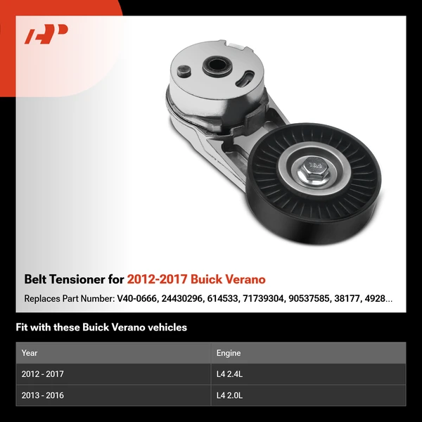 Belt Tensioner for 2012-2017 Buick Verano
