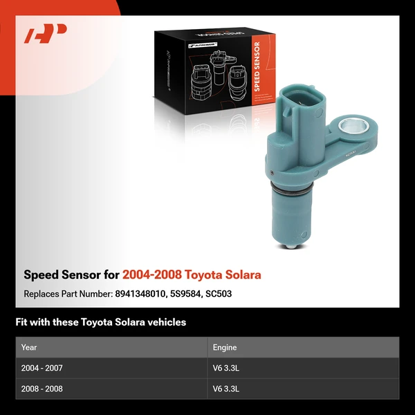Speed Sensor for 2004-2008 Toyota Solara