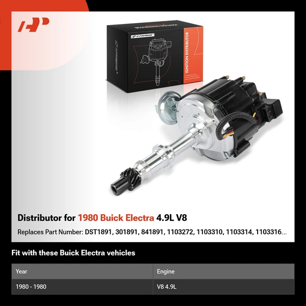 Distributor for 1980 Buick Electra 4.9L V8