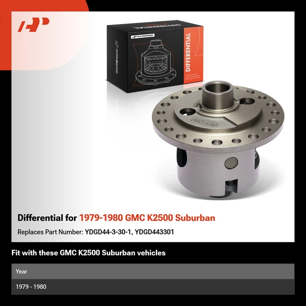 Differential for 1979-1980 GMC K2500 Suburban