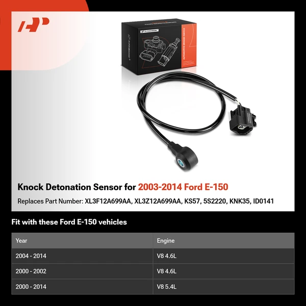 Knock Detonation Sensor for 2003-2014 Ford E-150