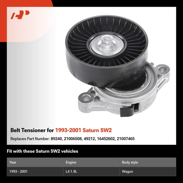 Belt Tensioner for 1993-2001 Saturn SW2