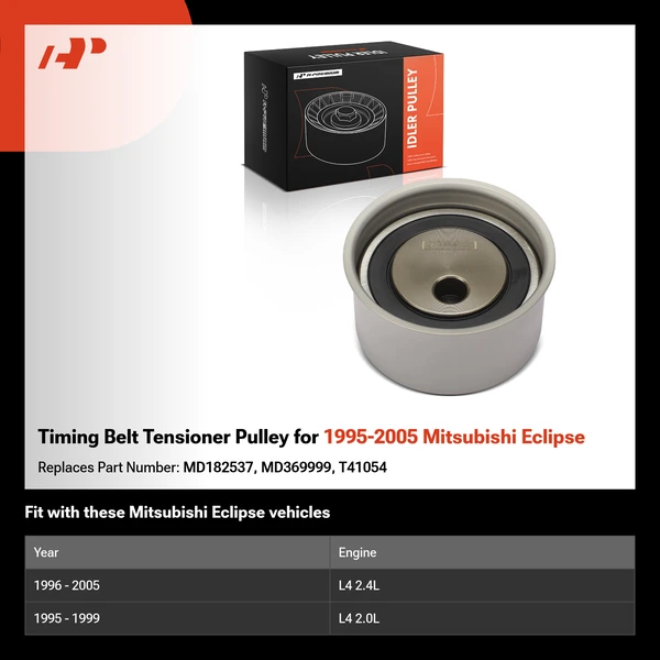 Timing Belt Tensioner Pulley for 1995-2005 Mitsubishi Eclipse