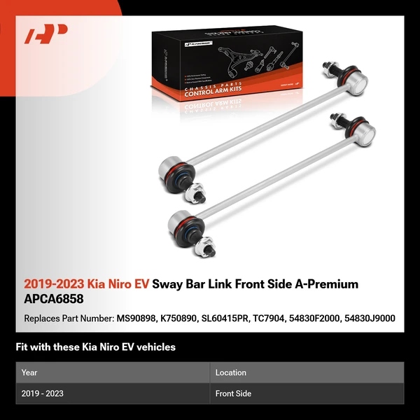 2019-2023 Kia Niro EV Sway Bar Link Front Side A-Premium APCA6858
