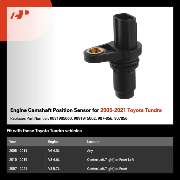 Engine Camshaft Position Sensor for 2005-2021 Toyota Tundra