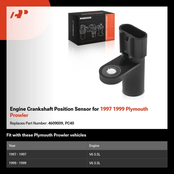 Engine Crankshaft Position Sensor for 1997 1999 Plymouth Prowler