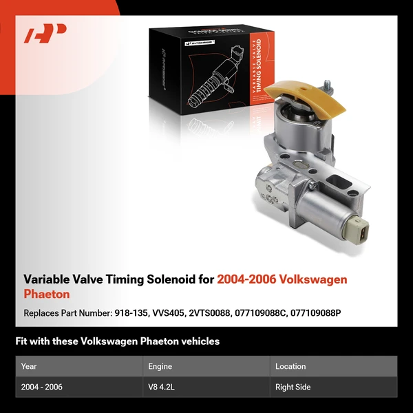 Variable Valve Timing Solenoid for 2004-2006 Volkswagen Phaeton
