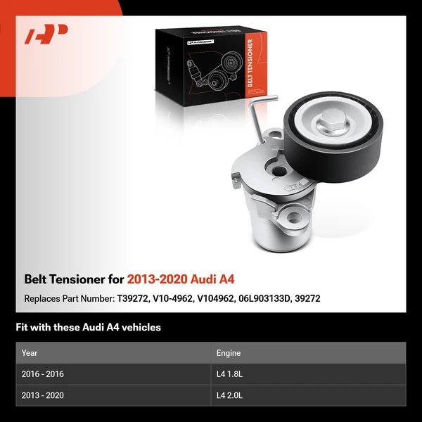 Belt Tensioner for 2013-2020 Audi A4