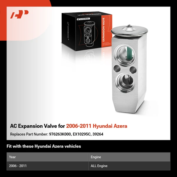 AC Expansion Valve for 2006-2011 Hyundai Azera