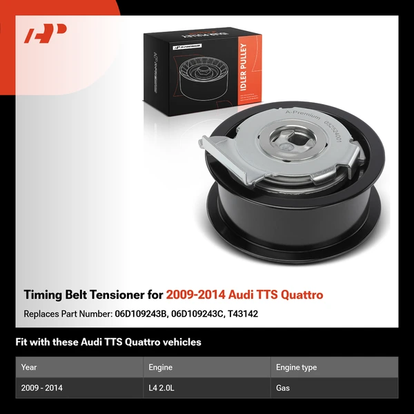 Timing Belt Tensioner for 2009-2014 Audi TTS Quattro