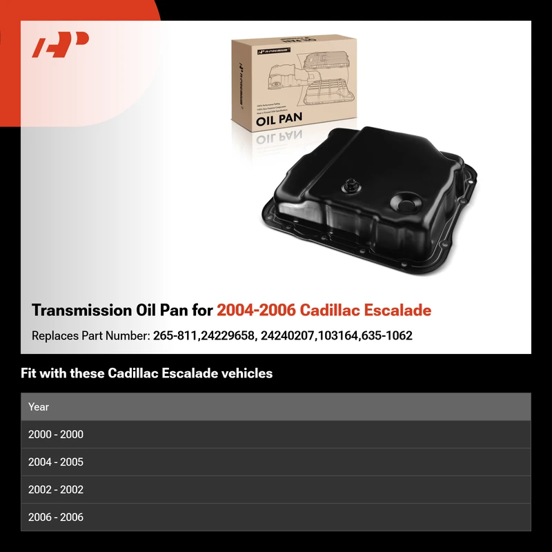 Transmission Oil Pan for 2004-2006 Cadillac Escalade