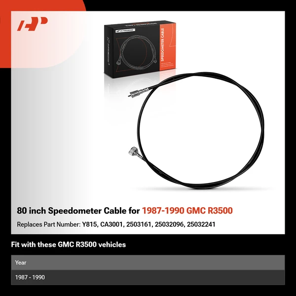 80 inch Speedometer Cable for 1987-1990 GMC R3500