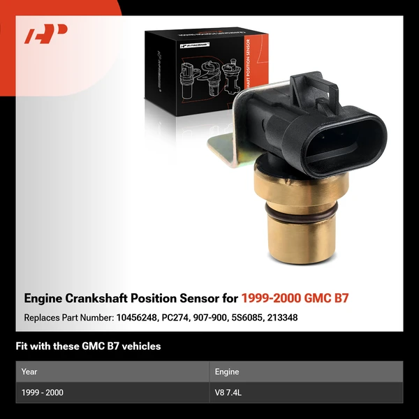 Engine Crankshaft Position Sensor for 1999-2000 GMC B7