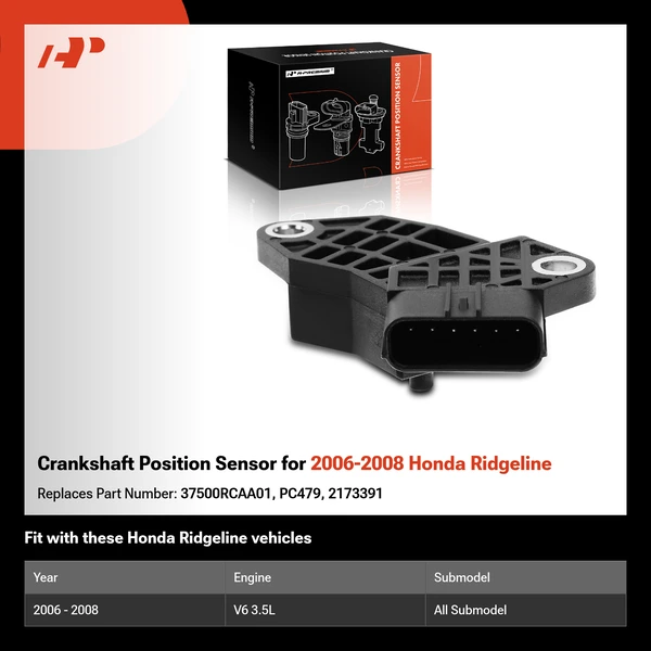 Crankshaft Position Sensor for 2006-2008 Honda Ridgeline