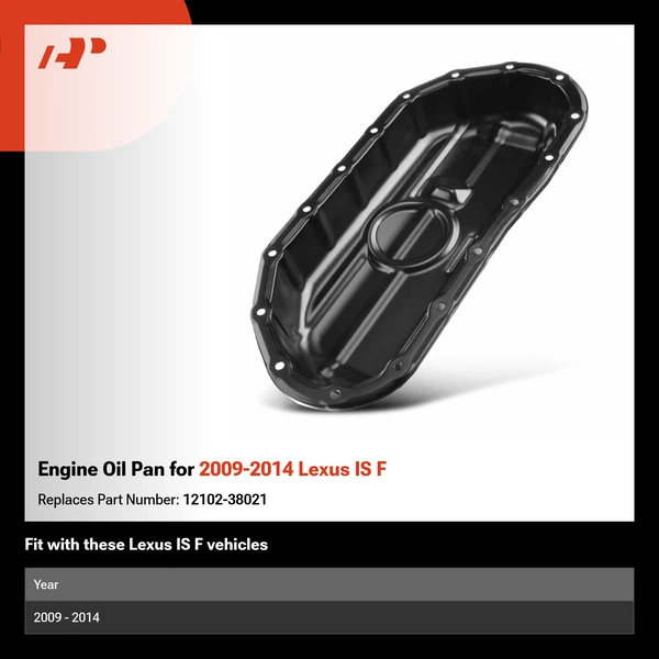 Engine Oil Pan for 2009-2014 Lexus IS F