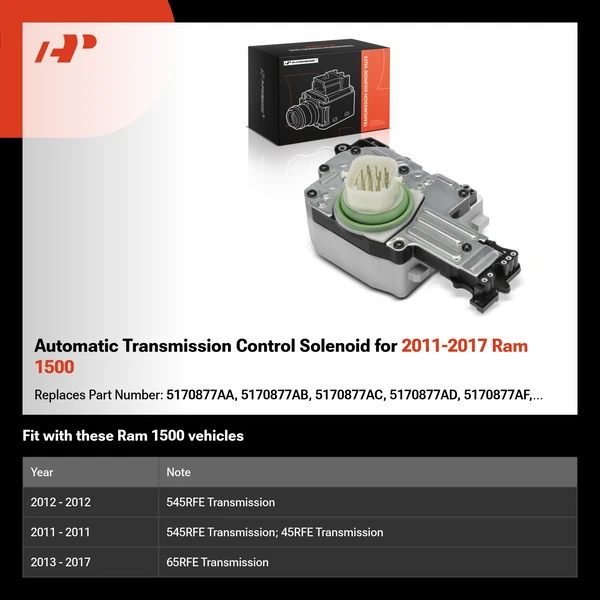 Automatic Transmission Control Solenoid for 2011-2017 Ram 1500