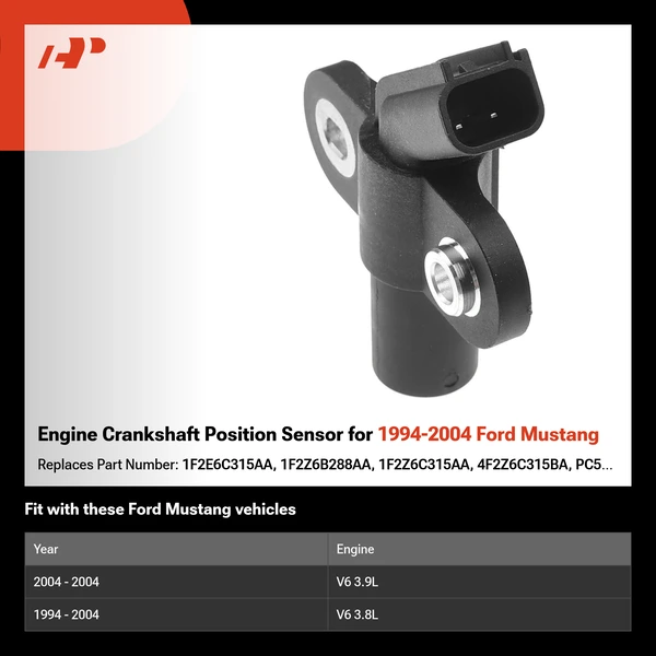 Engine Crankshaft Position Sensor for 1994-2004 Ford Mustang