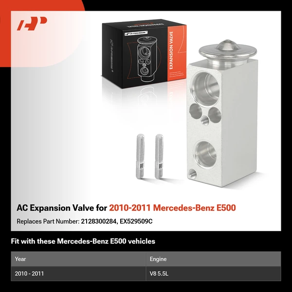 AC Expansion Valve for 2010-2011 Mercedes-Benz E500