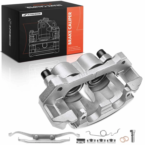 1-Pc Brake Caliper Front Right Passenger Side 2-Piston A-Premium APBC1202