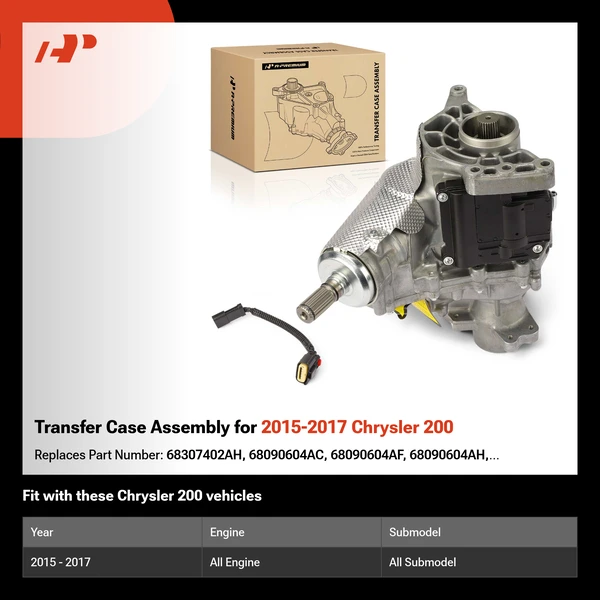 Transfer Case Assembly for 2015-2017 Chrysler 200