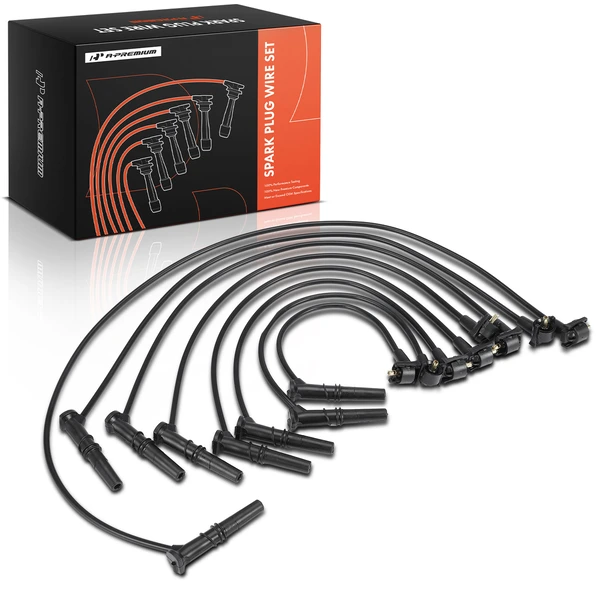 8 Pcs Spark Plug Wire Set for Ford Mustang 1996-1998 V8 4.6L Laforza 1994-1998 5.0L