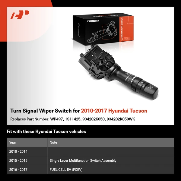 Turn Signal Wiper Switch for 2010-2017 Hyundai Tucson