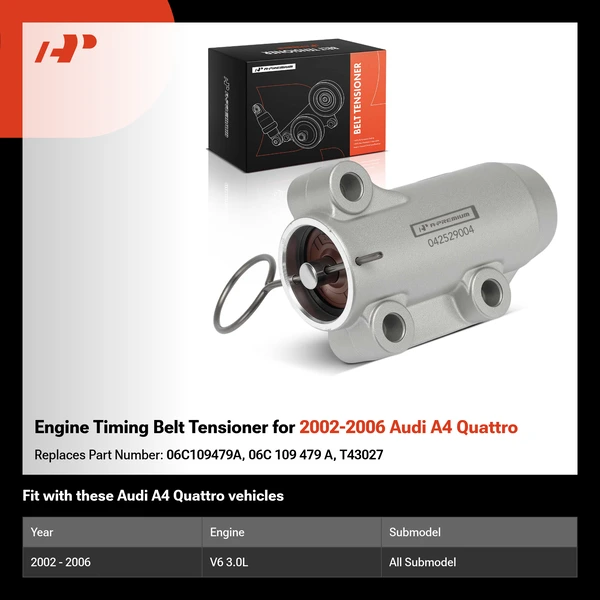 Engine Timing Belt Tensioner for 2002-2006 Audi A4 Quattro