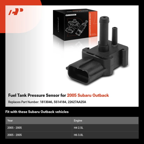 Fuel Tank Pressure Sensor for 2005 Subaru Outback