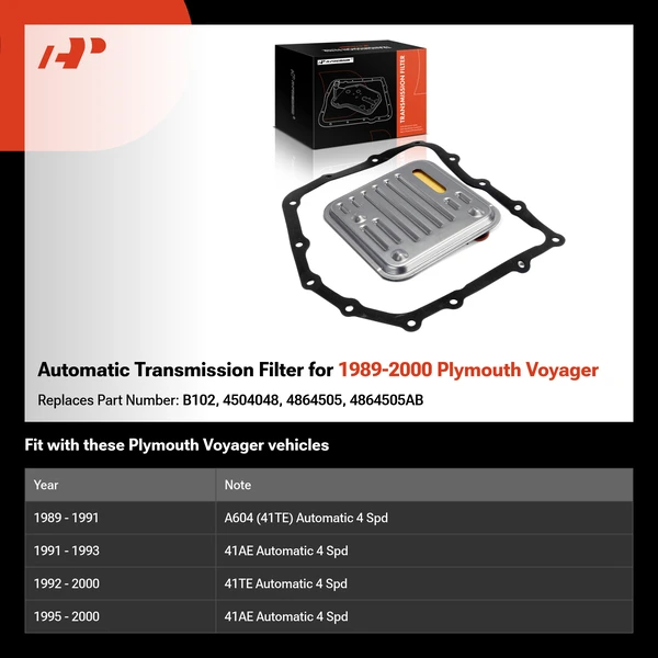 Automatic Transmission Filter for 1989-2000 Plymouth Voyager