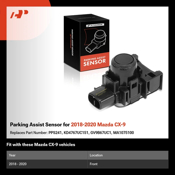Parking Assist Sensor for 2018-2020 Mazda CX-9