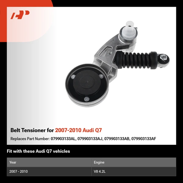Belt Tensioner for 2007-2010 Audi Q7
