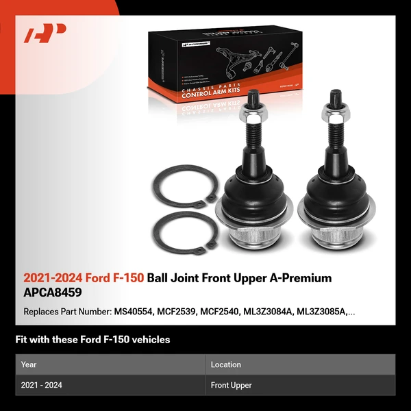2021-2024 Ford F-150 Ball Joint Front Upper A-Premium APCA8459