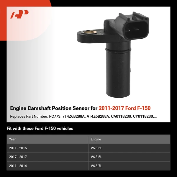 Engine Camshaft Position Sensor for 2011-2017 Ford F-150
