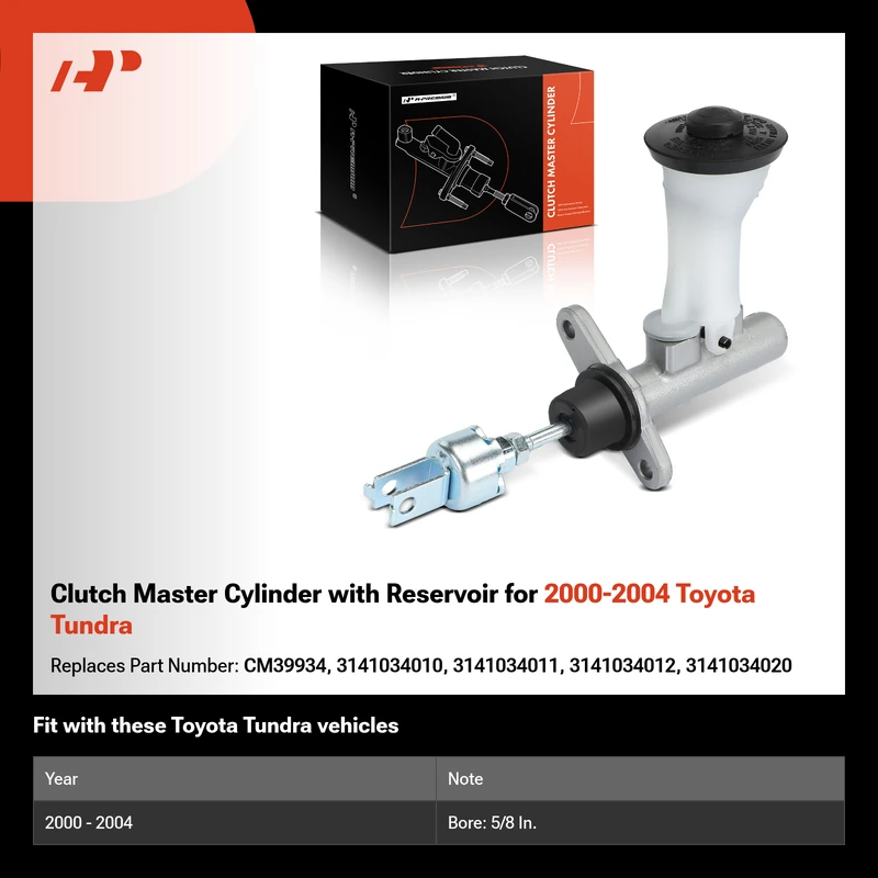 Clutch Master Cylinder with Reservoir for 2000-2004 Toyota Tundra