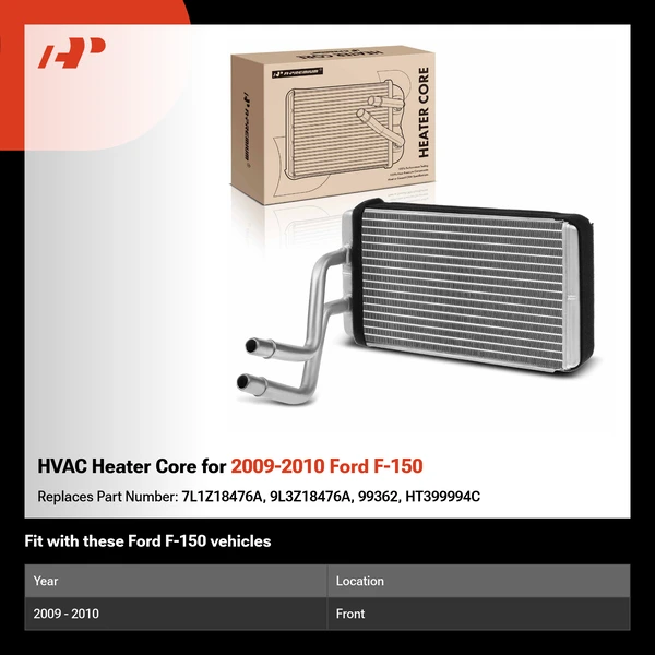 HVAC Heater Core for 2009-2010 Ford F-150