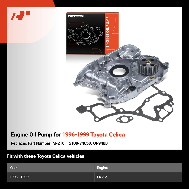 Engine Oil Pump for 1996-1999 Toyota Celica