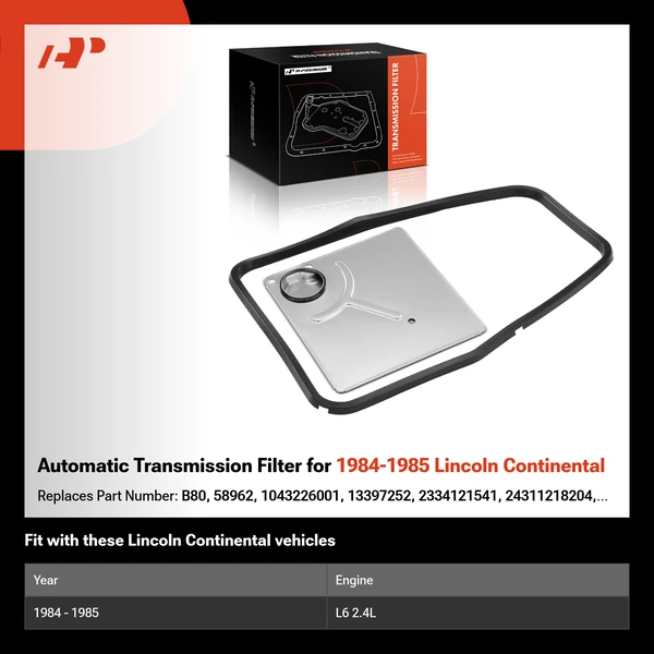 Automatic Transmission Filter for 1984-1985 Lincoln Continental