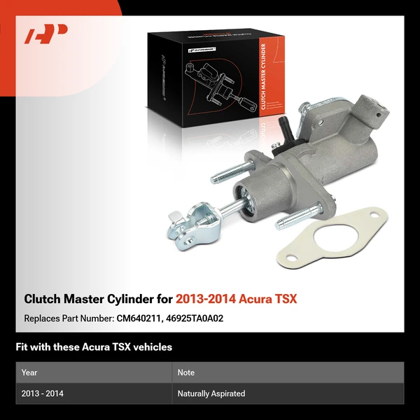 Clutch Master Cylinder for 2013-2014 Acura TSX