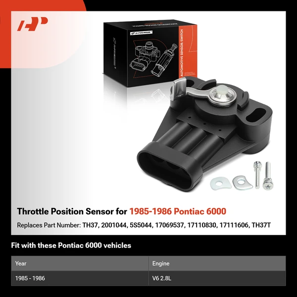 Throttle Position Sensor for 1985-1986 Pontiac 6000