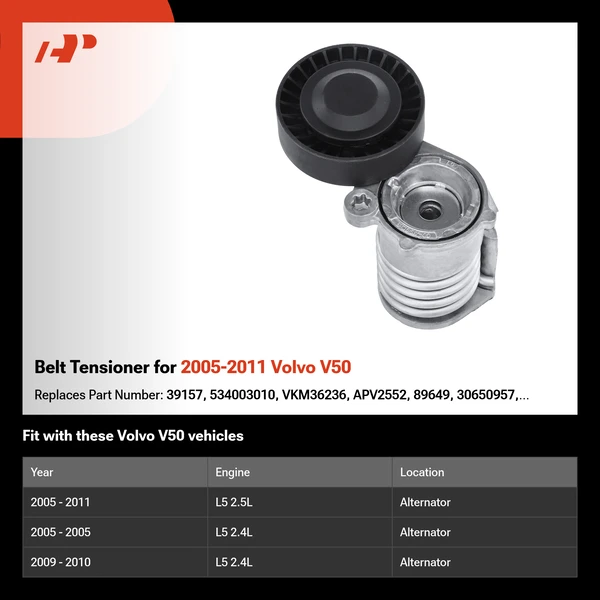 Belt Tensioner for 2005-2011 Volvo V50