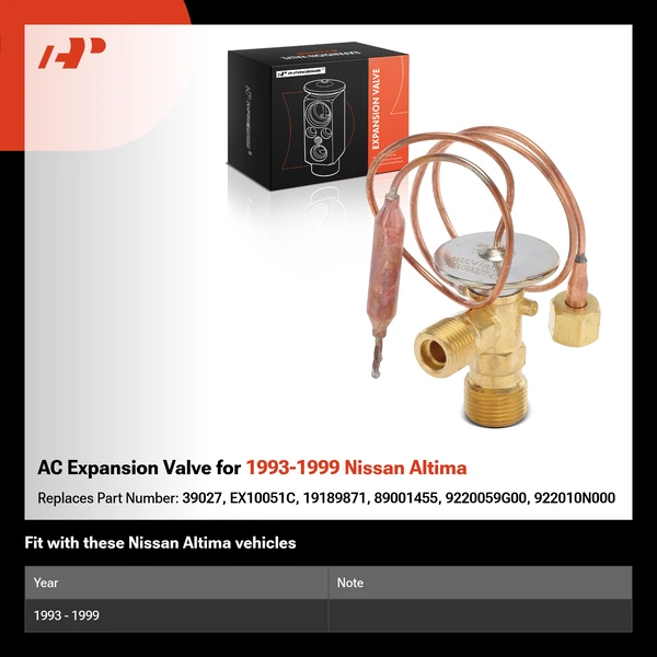 AC Expansion Valve for 1993-1999 Nissan Altima