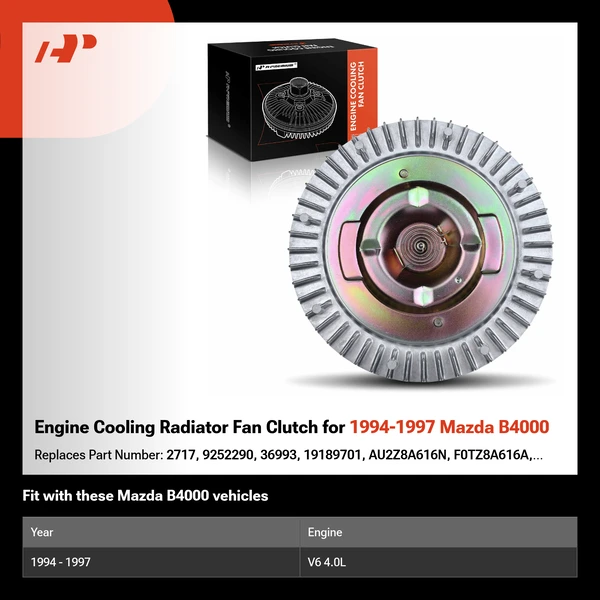 Engine Cooling Radiator Fan Clutch for 1994-1997 Mazda B4000