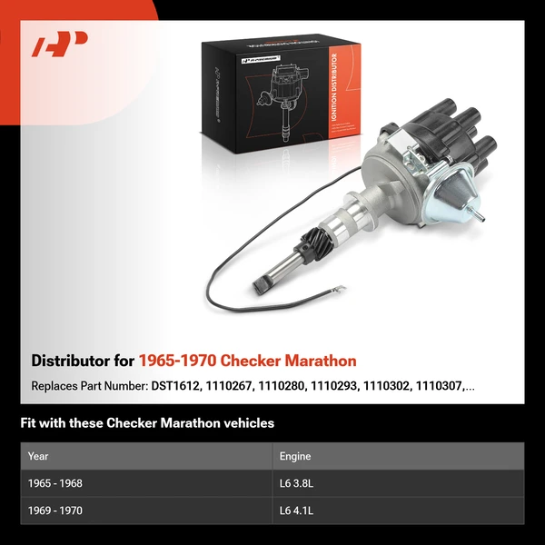 Distributor for 1965-1970 Checker Marathon