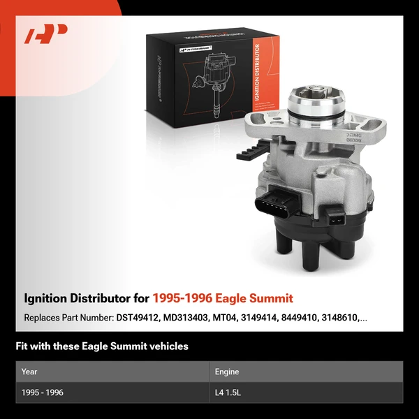 Ignition Distributor for 1995-1996 Eagle Summit