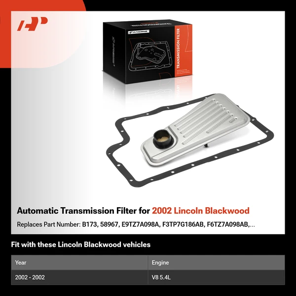 Automatic Transmission Filter for 2002 Lincoln Blackwood
