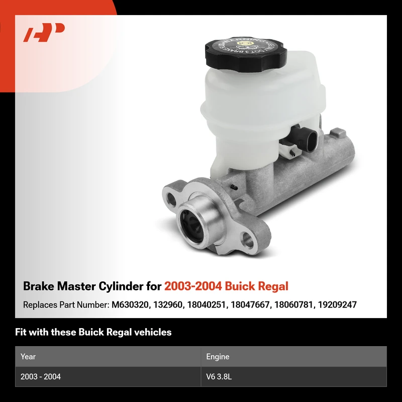 Brake Master Cylinder for 2003-2004 Buick Regal