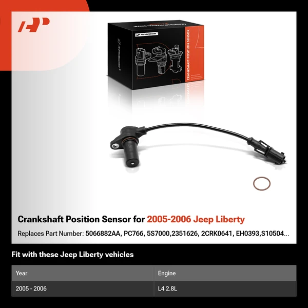 Crankshaft Position Sensor for 2005-2006 Jeep Liberty