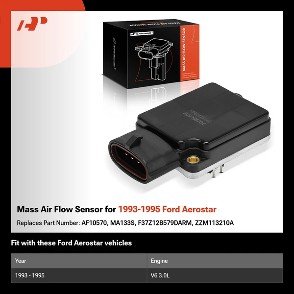 Mass Air Flow Sensor for 1993-1995 Ford Aerostar